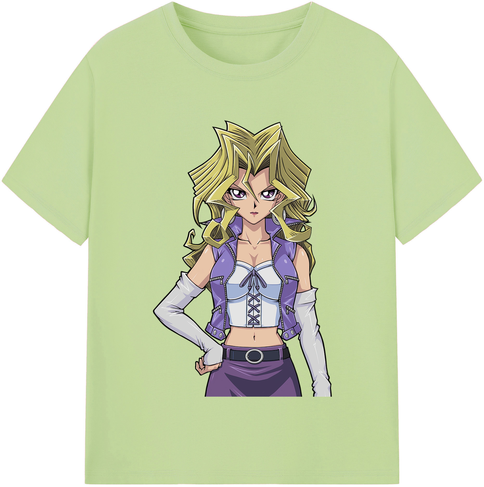 （画像用） 遊☆戯☆王 Yu-Gi-Oh! 綿100％半袖Tシャツ（フロントプリント）